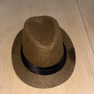 Classic Brown Fedora Hat